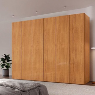 Guarda Roupa Casal Coliseu Mdf 6 Pts 6 Gvts Moderna Mobília Naturalle em Oferta na Shopee