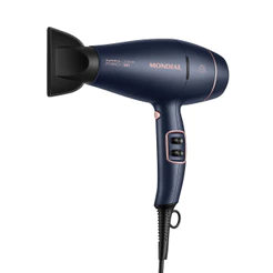 Secador de Cabelos InfraRed Mondial Azul e Golden Rose0W SCP-01-IR