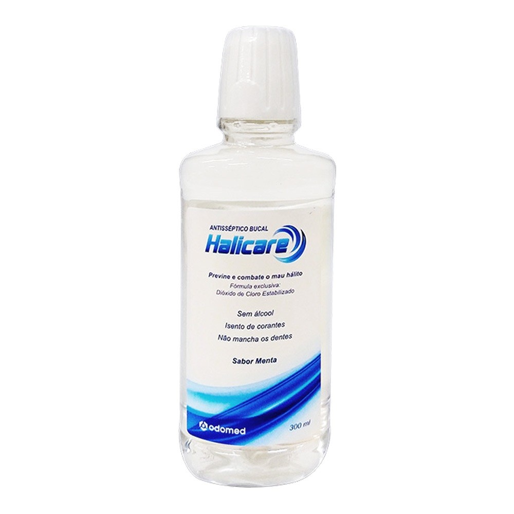 Odomed Halicare - Enxaguante Bucal Antisseptico 300ml em Oferta na Shopee