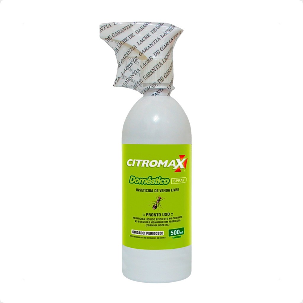 Spray Doméstico Citromax Contra Formiga Cupim Barata 500ml em Oferta na Shopee