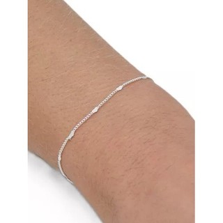 Pulseira detalhe coração prata 925 + BRlNDE