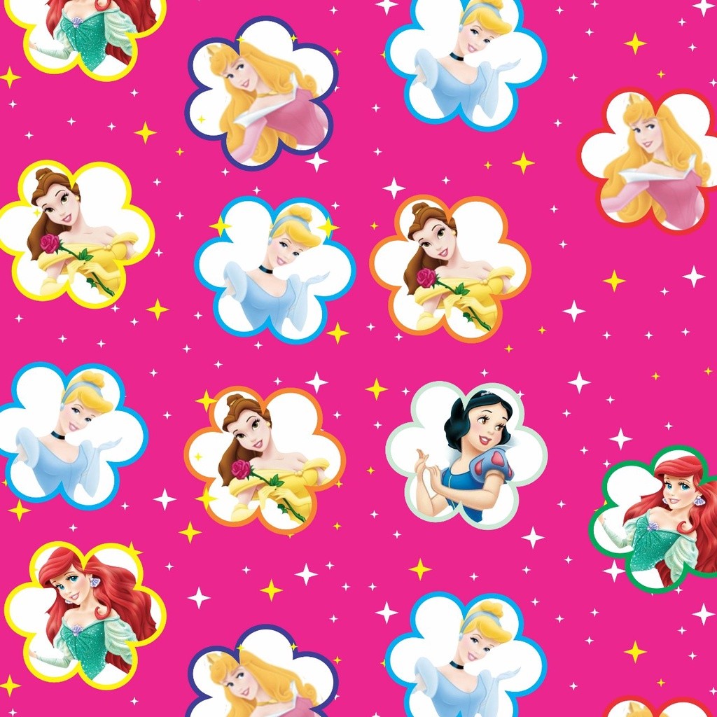 Tecido TRICOLINE MISTA Estampa Digital - Princesa pink em Oferta na Shopee