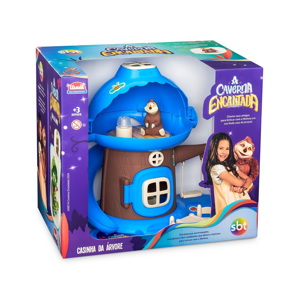 Casinha na Arvore Brinquedo Infantil Menina A Caverna Encantada em Oferta na Shopee