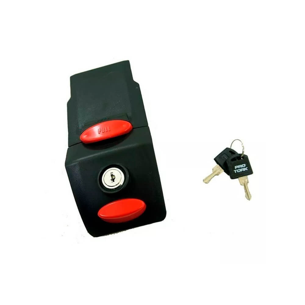 Fechadura Bauleto Baú Bauleto Moto 30 Litros SmartBox 3 Preto BP-10B pro Tork