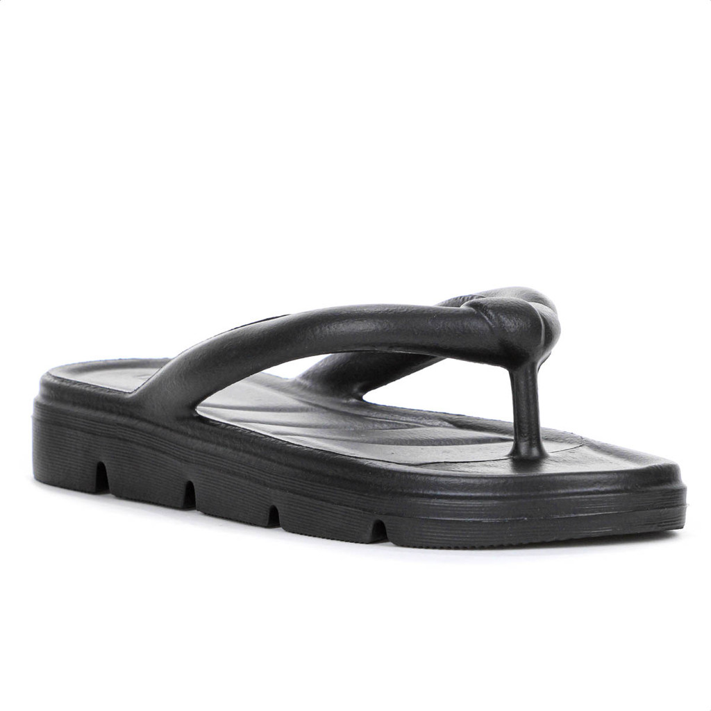 Chinelo Usaflex Poofy Plataforma EVA Preto - Feminino em Oferta na Shopee