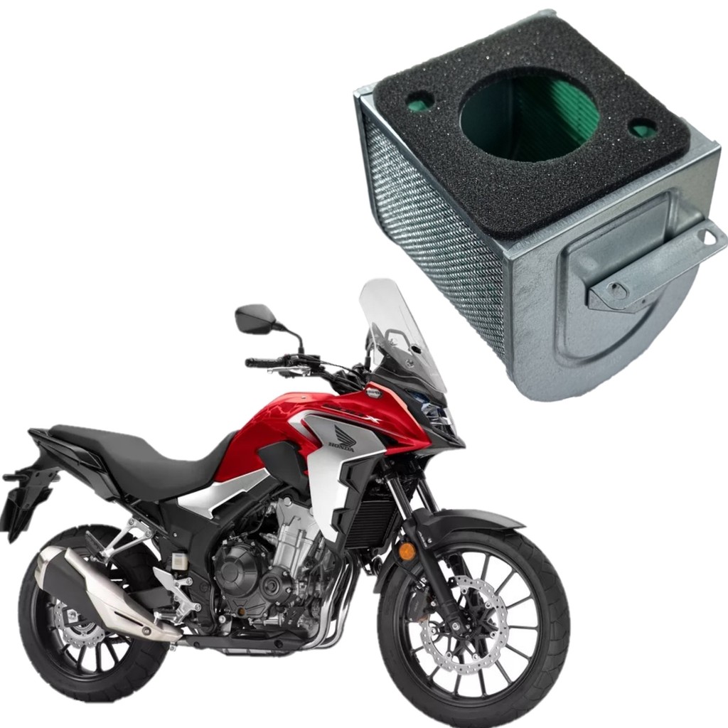 ELEMENTO FILTRO AR HONDA CB500X CB 500 X CB 500X  Até Modelo 2019/2019