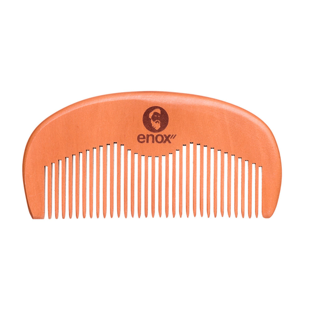 Pente De Madeira Enox Barba - 1744 - Beauty