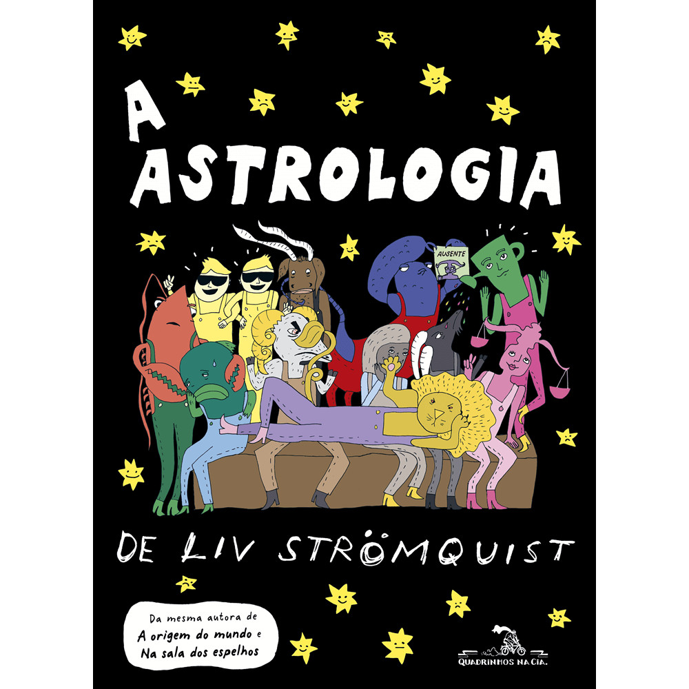 Capa do livro Livro - A astrologia de Liv Strömquist - Editora Quadrinhos na Cia