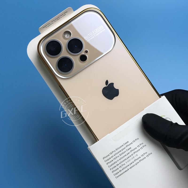 Capa De Telefone Resistente À Impressão Digital Fosca Cromada iPhone 16 15 14 13 12 11 Pro Max Vidro Luxuosa em Oferta na Shopee