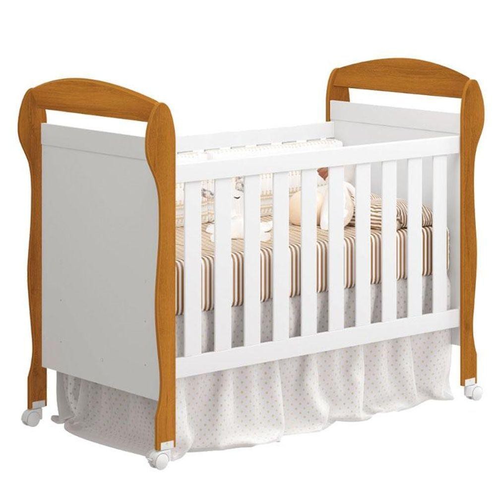 Berço Americano Danny Branco Acetinado Savana - Reller em Oferta na Shopee