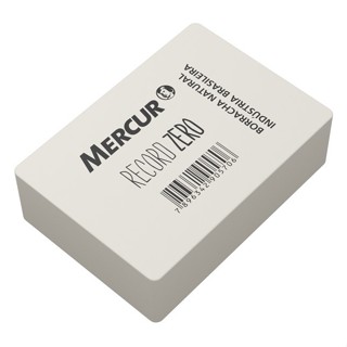 Borracha Branca Grande Record Zero Mercur em Oferta na Shopee