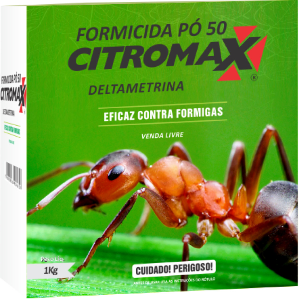 Formicida Po 50 Rosa Citromax 1kg Espanta Afasta formigas em Oferta na Shopee