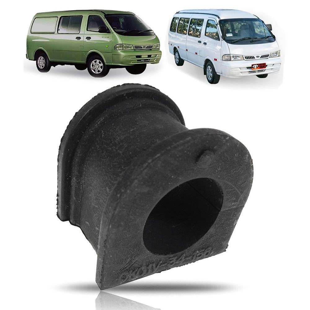 BUCHA DA BARRA ESTABILIZADORA SUSPENSÃO DIANTEIRA KIA BESTA GS 2.7 1998 a 2005