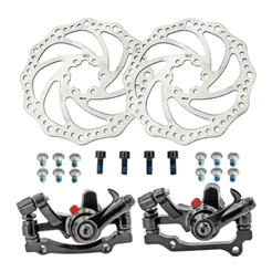 Kit Freio A Disco para Bicicleta 160mm Pastilhas Parafusos MECANICO