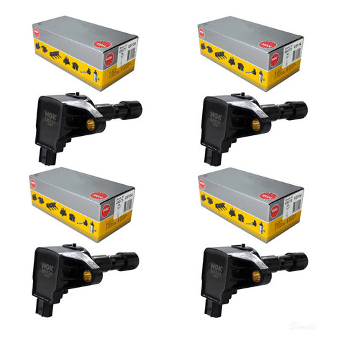 Kit 04 Bobina Ignição City 1.5 16v Fit 1.4 1.5 16v Flex Ngk em Oferta na Shopee
