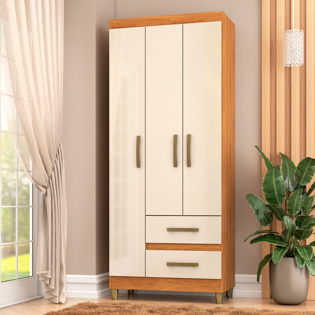 Guarda-Roupa Solteiro 3 Porta: Onde Comprar | BuscaProdutos