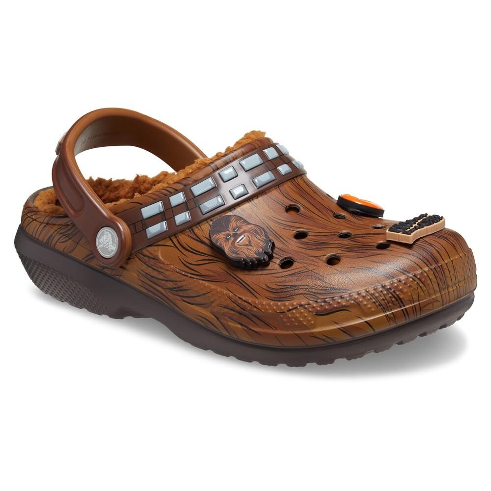 Sandália crocs star wars classic lined clog infantil espresso