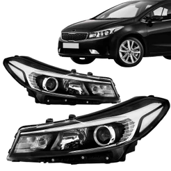 Farol Cerato 2017 2018 2019 Foco Duplo Led