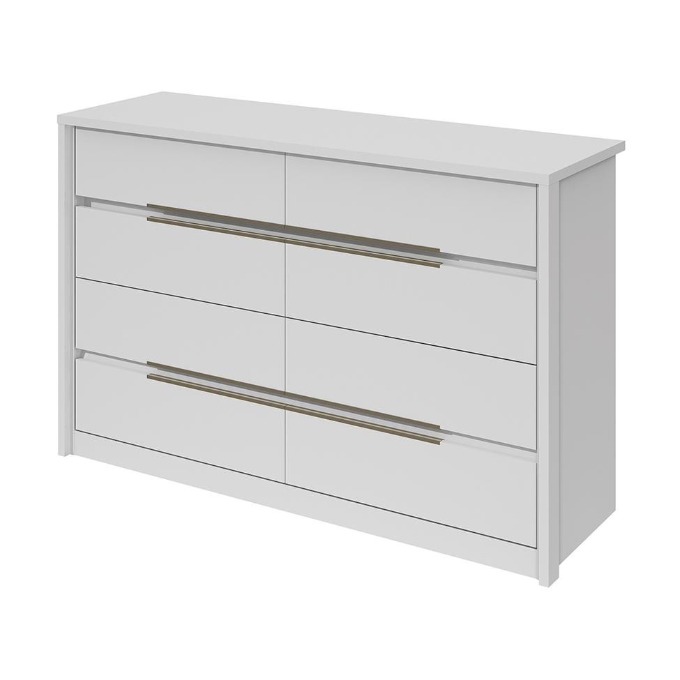 Cômoda Urban 8 GV Branca em Oferta na Shopee