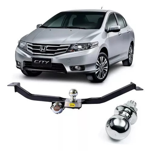 Engate Reboque Honda City 2009 2010 2011 2012 2013 2014 700kg tOP