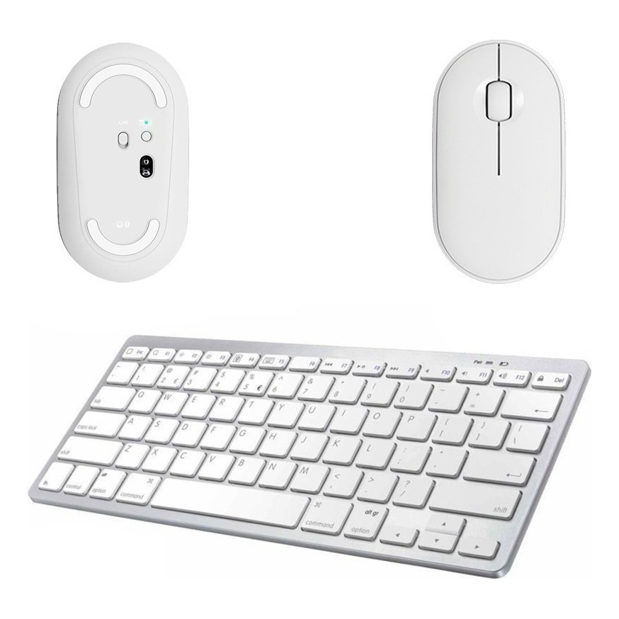 Mouse/teclado Bluetooth Galaxy Tab A 7.0 T280/t285 Branco