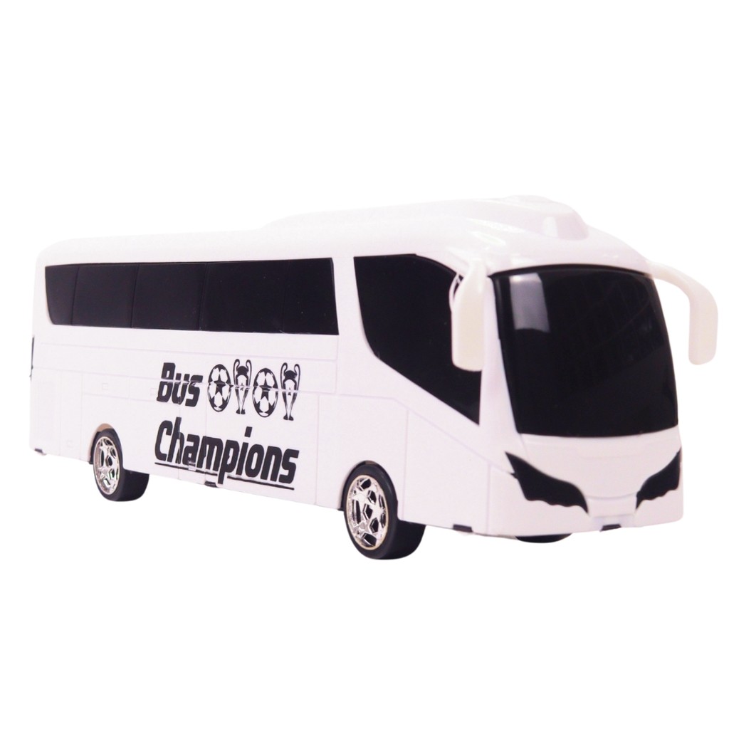 Ônibus De Brinquedo Grande Bus Champions Branco - Brinqmix em Oferta na Shopee