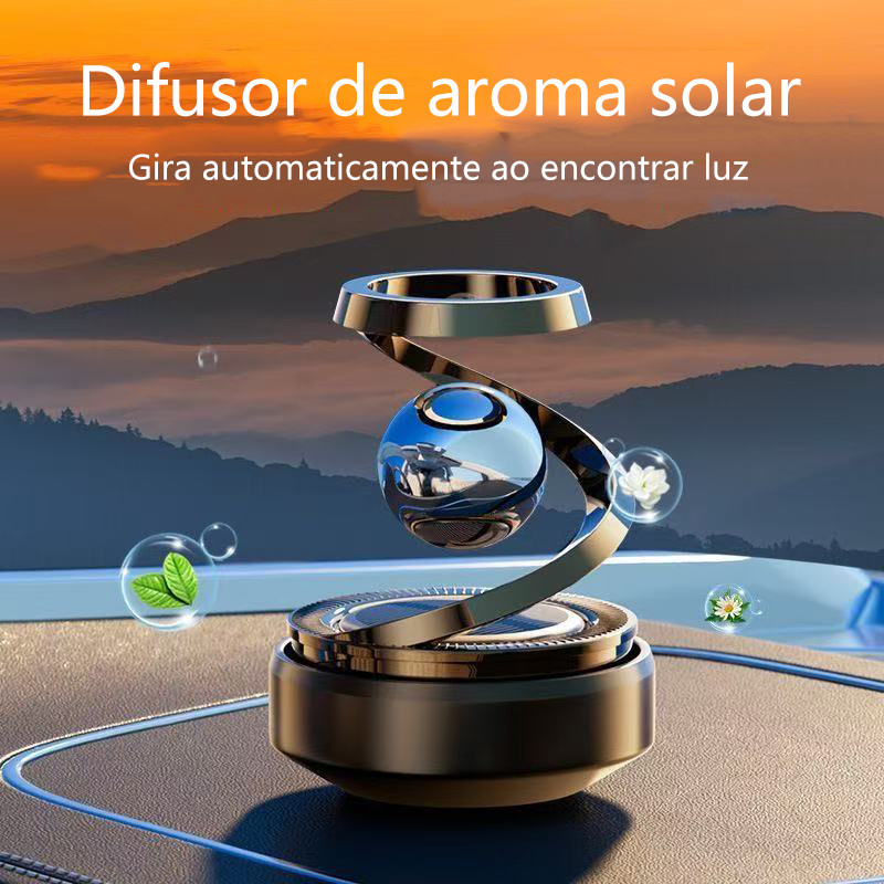 Difusor de aromas solares, adequado para o interior do carro