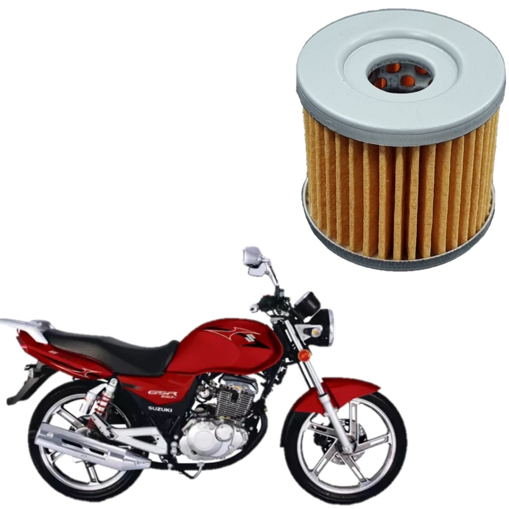 FILTRO ÓLEO MOTO SUZUKI GSR 150i / GSR 125 / GS 120 2011 2012 2013 2014 2015 2016