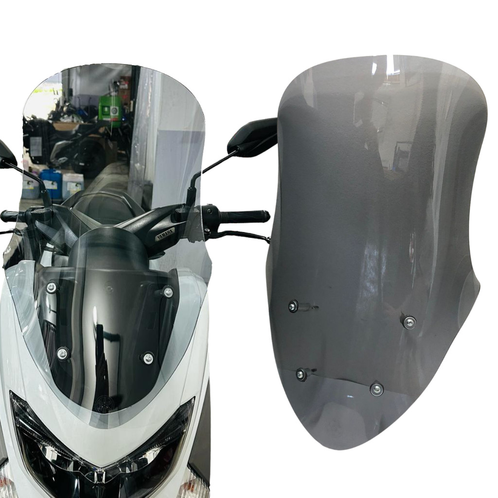 Bolha Parabrisa Moto Nmax 160 Yamaha 2021 a 2024 Acrílico Fumê