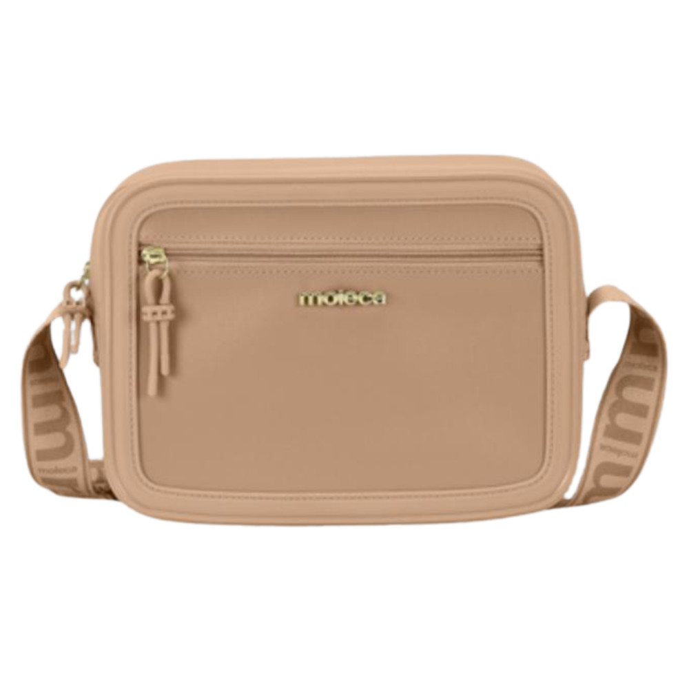 Bolsa Moleca Transversal Pequena Alça Larga Feminina Nude em Oferta na Shopee