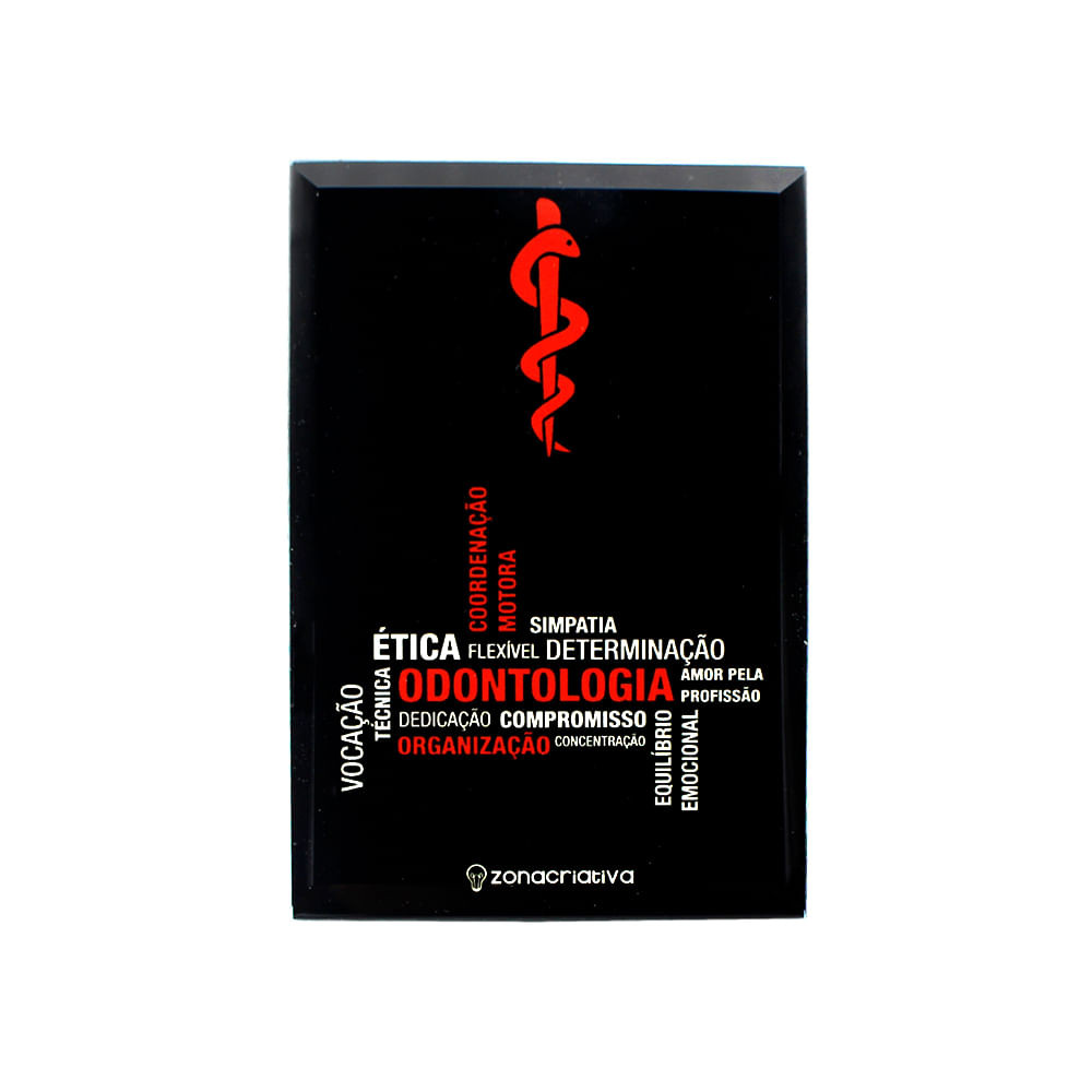 Mini Plaquinha Profissão Odontologia - Stationery