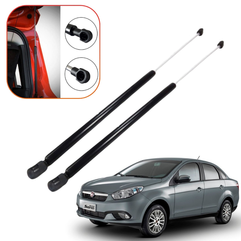 Par Amortecedor de Porta Malas Para Tampa Traseira Grand Siena 2014 2015 2016 2017 2018 2019 2020 2021 2022 2023 em Oferta na Shopee