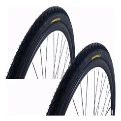 PAR DE PNEUS PIRELLI TOURING 700X45 / 29X1.75 BICICLETA PRETO