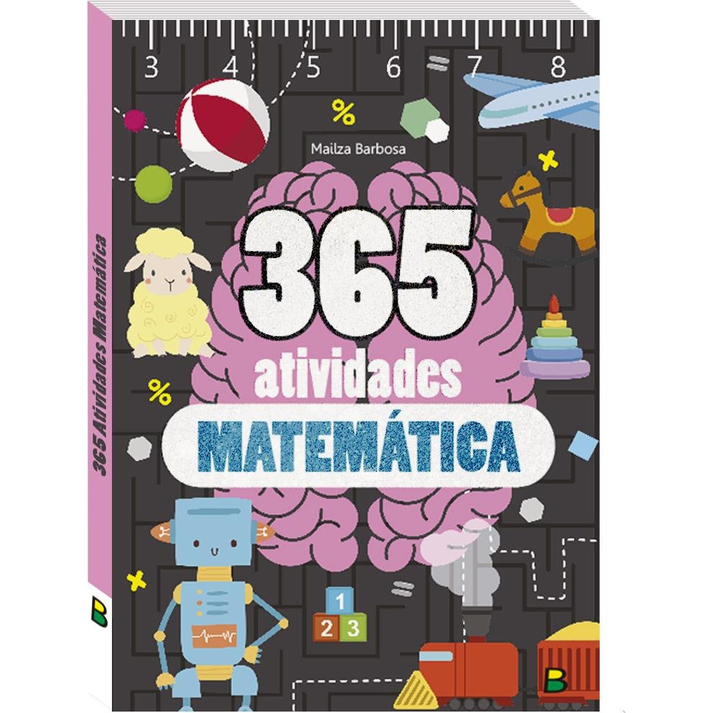 65 Atividades de Matemática Livro Educativo Infantil Para Aprender Brincando Aprendizagem Fácil