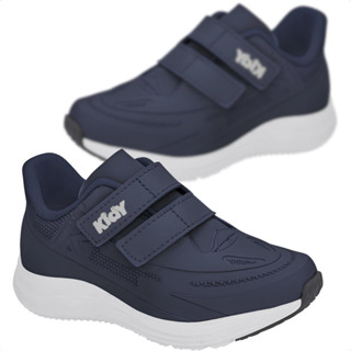 Tênis Infantil Kidy Super Conforto Respitec Tiras Autocolantes Estiloso em Oferta na Shopee