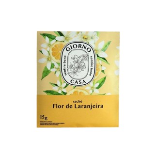 Giorno Casa Sentire Bene Flor de Laranjeira - Sachê Aromatizante de Ambiente 15g em Oferta na Shopee