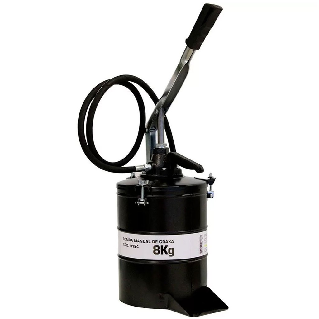 Bomba Manual De Alavanca Para Graxa 8 Kg. BREMEN 9124