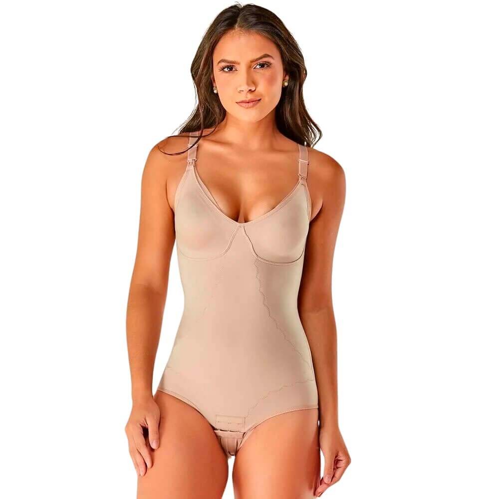 Body Modelador Amamentação Vi Lingerie 1624 Cetinete