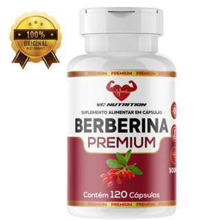 Berberina natural - Pura - original - 120 cps 500mg em Oferta na Shopee