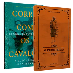 Kit Fé em Movimento | Livro O Peregrino + Corra Com Os Cavalos - Editora Berith | Plenitude Distribuidora