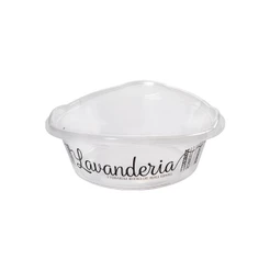 Bacia Plástico Redonda 5,8L com Pegador Lavanderia Plasutil