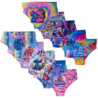 Kit 10 Calcinha Infantil Personagens Sublimada Menina Lilo e Stitch em Oferta na Shopee