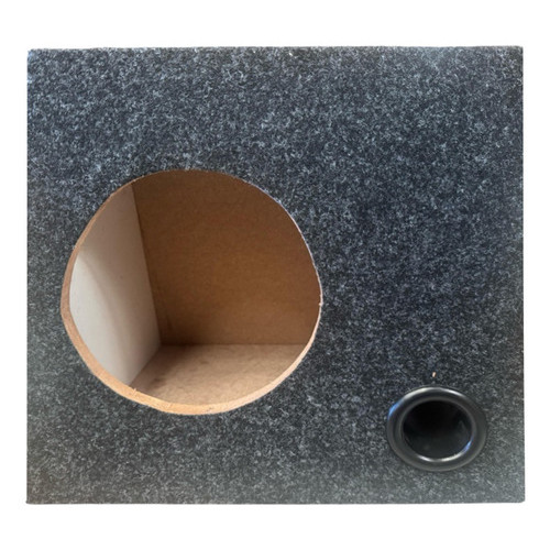 CAIXA DUTADA 8 POL TRAPEZOIDAL VAZIA SOM AUTOMOTIVO em Oferta na Shopee