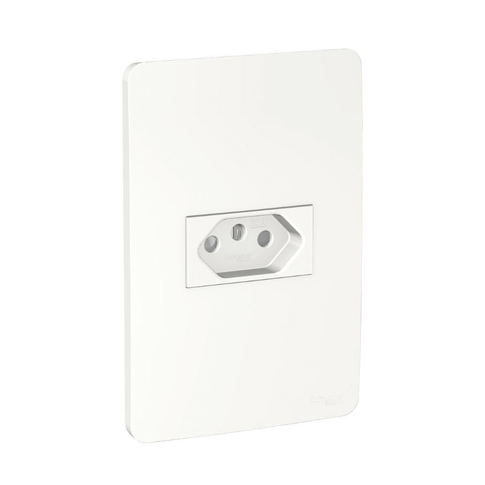 Conjunto 4x2 Tomada De Energia 10a/250vca Branco - Orion - S71302104 - Schneider Electric em Oferta na Shopee