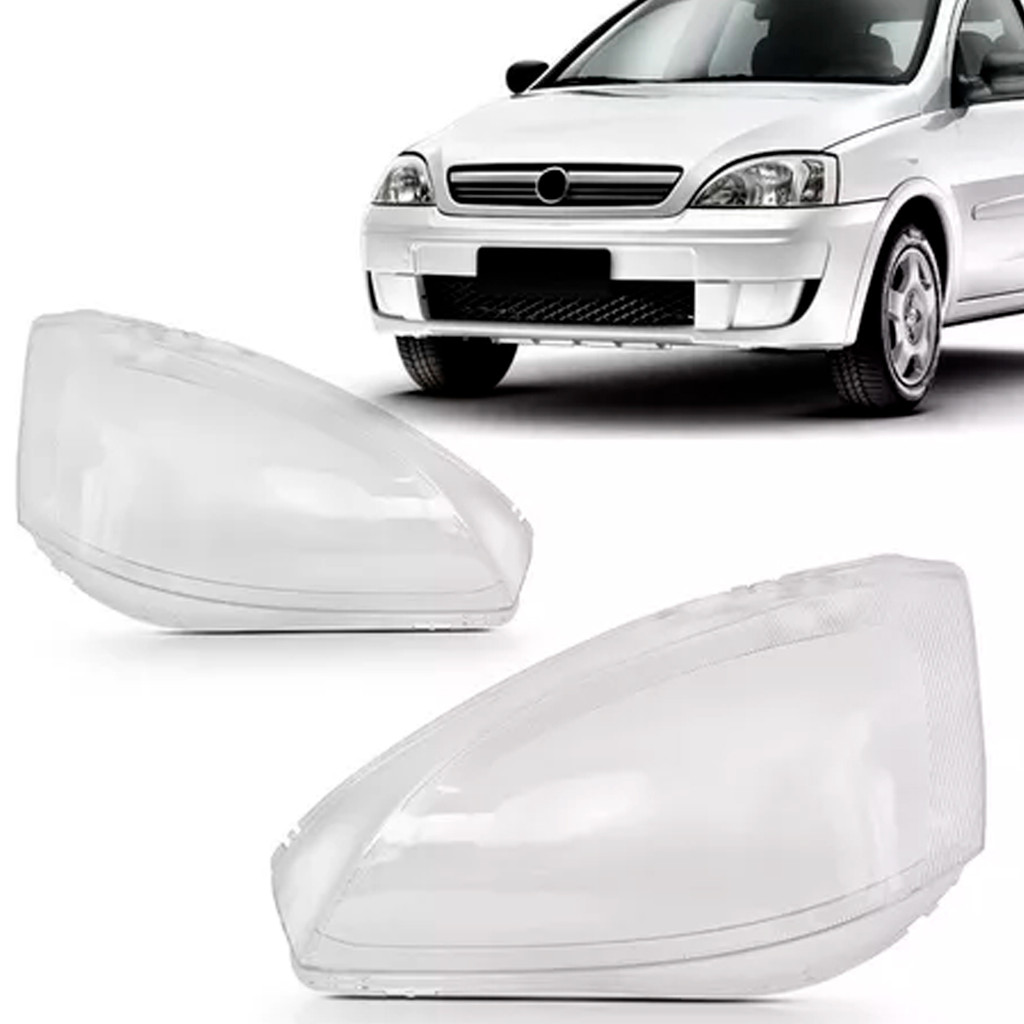 Lente Farol Corsa Montana 2008 2009 2010 2011 2012 em Oferta na Shopee