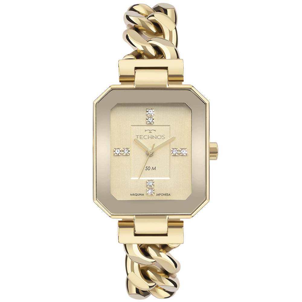 Relógio Technos Feminino Elos Dourado - 2036MQN/1X em Oferta na Shopee