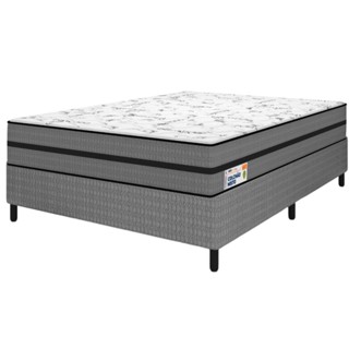 Cama Box Casal Ortovip D45 Plumatex em Oferta na Shopee