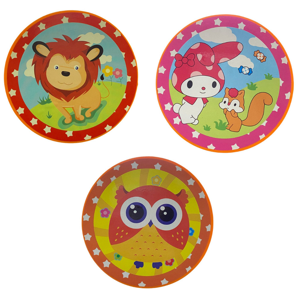 Pandeiro Infantil De Plástico Decorado e Divertido 12cm  em Oferta na Shopee