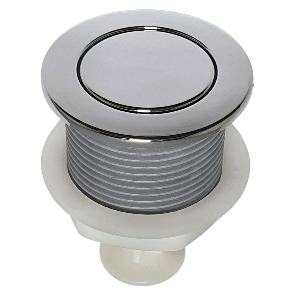 Mecanismo Botão Acionamento Superior Embutido Cromado 68mm - MB2