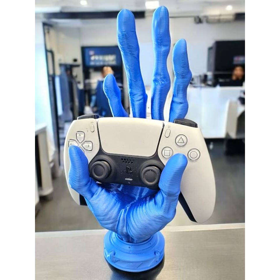 Suporte P/ Mesa Controle Videogame Ps3 Ps4 Xbox Alien 6 Dedos Presente Presente